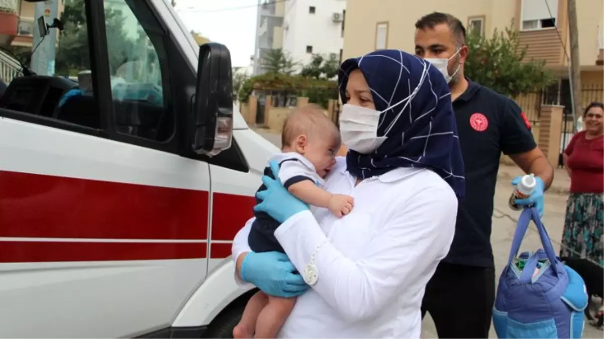 Annesinin terk ettiği 3 aylık bebek babasına teslim edildi Haberler