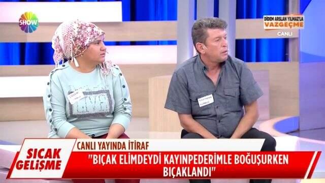 Didem Arslan Yılmaz'la Vazgeçme programında cinayeti itiraf eden şahıs, canlı yayında gözaltına alındı Didem Arslan Yılmaz'la Vazgeçme programında cinayeti itiraf eden şahıs, canlı yayında gözaltına alındı