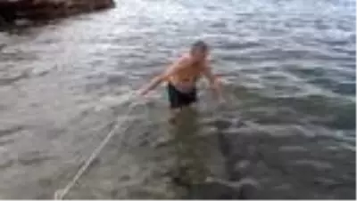 Didim'de deniz altında 5 bin yıllık olduğu değerlendirilen liman kalıntıları bulundu Didim'de deniz altında 5 bin yıllık olduğu değerlendirilen liman kalıntıları bulundu