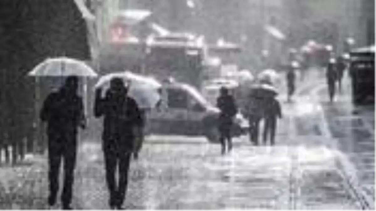 Meteoroloji'den 5 il için sağanak ve gök gürültülü sağanak uyarısı