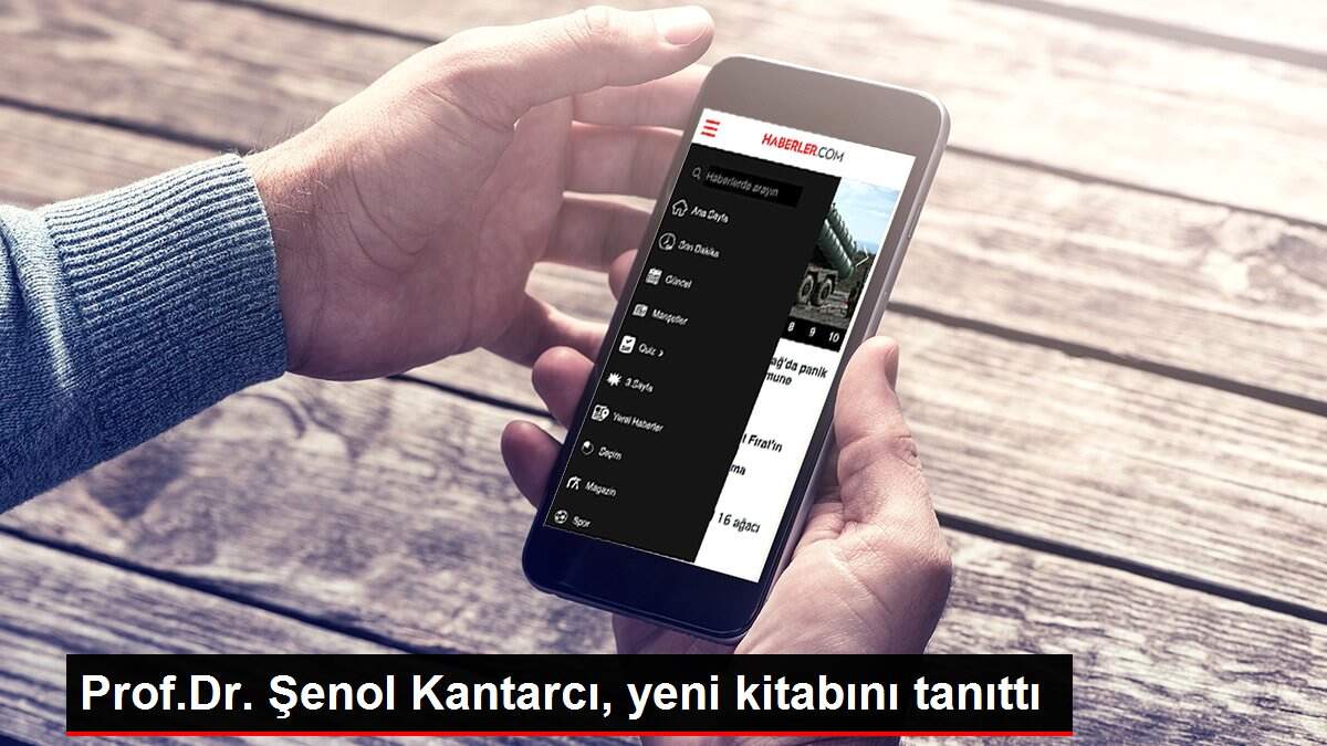 Prof.Dr. Şenol Kantarcı, yeni kitabını tanıttı