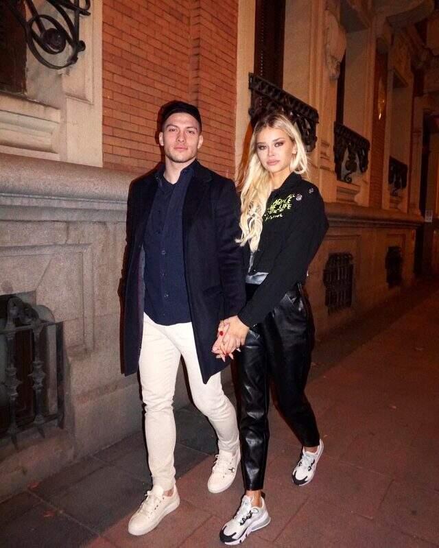 Real Madridli Luka Jovic'in nişanlısı Sofija Milosevic, yeni doğan bebeğine gökyüzünden yıldız satın aldı