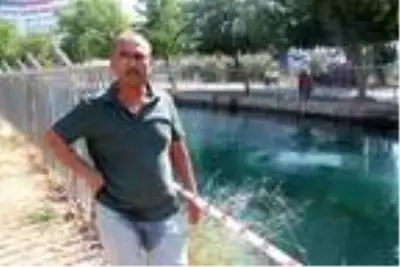 Hastane yanındaki sulama kanalına düşen otomobilde mahsur kalan kadını hasta yakını... Hastane yanındaki sulama kanalına düşen otomobilde mahsur kalan kadını hasta yakını...