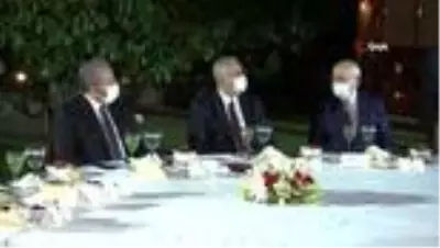 TBMM Başkanı Şentop, TBMM'nin eski başkanları ile yüksek yargı başkanları ve üyelerini akşam...