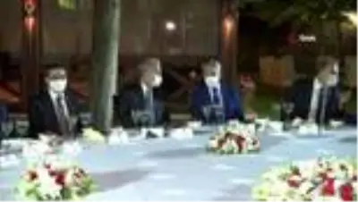 TBMM Başkanı Şentop, TBMM'nin eski başkanları ile yüksek yargı başkanları ve üyelerini akşam...