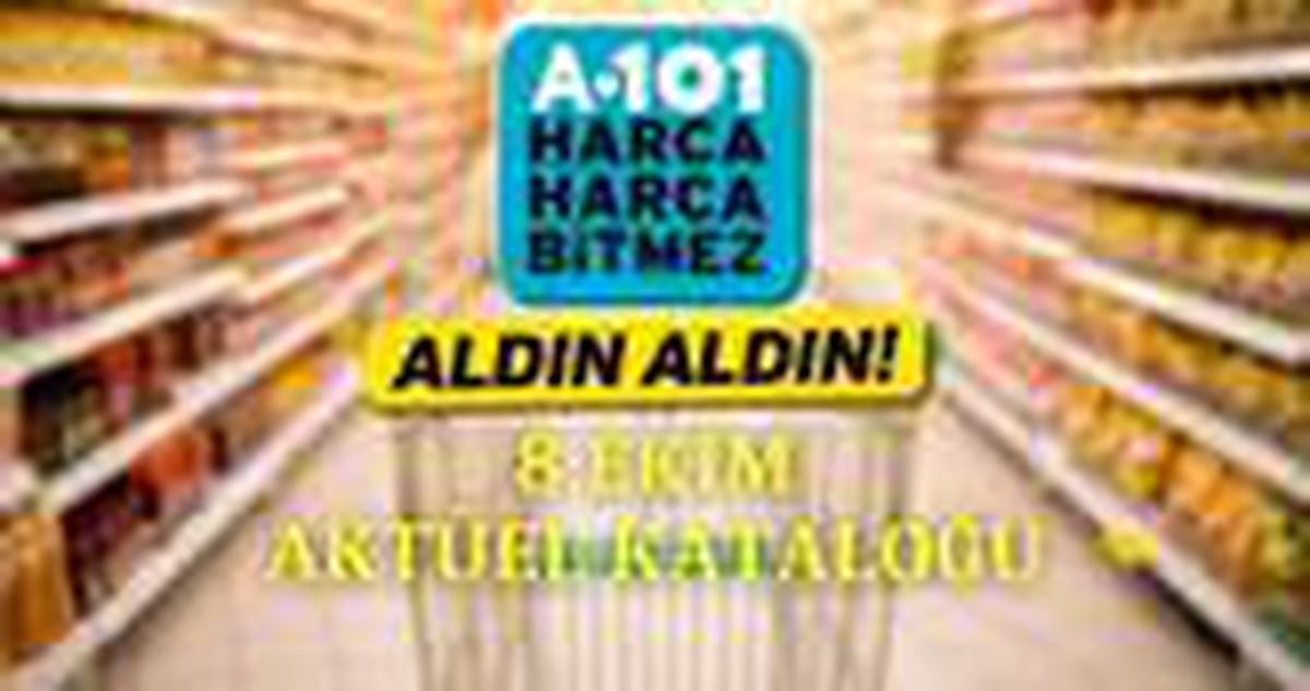 A101 8 ekim aktüel ürünleri | A101 aktüel ürün listesi kataloğunda neler var? A101 Aldın Aldın 8 Ekim 2020
