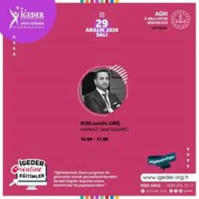 Ağrı'da öğretmenlere yönelik farklı konularda eğitim programları hazırlandı