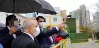 Süleymaniye: Bakan Kurum, Barbaros Hayrettin Paşa Camii'nin inşaat çalışmalarını inceledi Süleymaniye: Bakan Kurum, Barbaros Hayrettin Paşa Camii'nin inşaat çalışmalarını inceledi