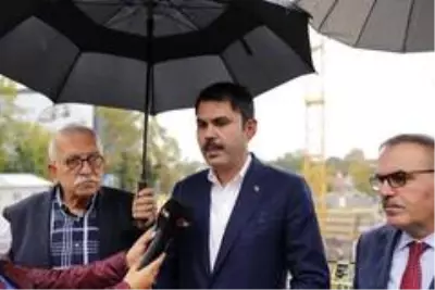 Bakan Kurum, Barbaros Hayrettin Paşa Camii'nin inşaat çalışmalarını inceledi Bakan Kurum, Barbaros Hayrettin Paşa Camii'nin inşaat çalışmalarını inceledi