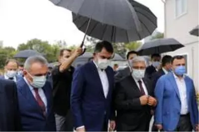 Bakan Kurum, Barbaros Hayrettin Paşa Camii'nin inşaat çalışmalarını inceledi Bakan Kurum, Barbaros Hayrettin Paşa Camii'nin inşaat çalışmalarını inceledi