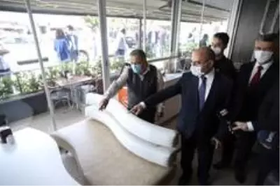 Başkent'te korona virüs denetimi Başkent'te korona virüs denetimi