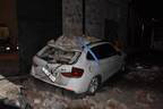 İzmir'de sağanak ve dolu yağışı (6)
