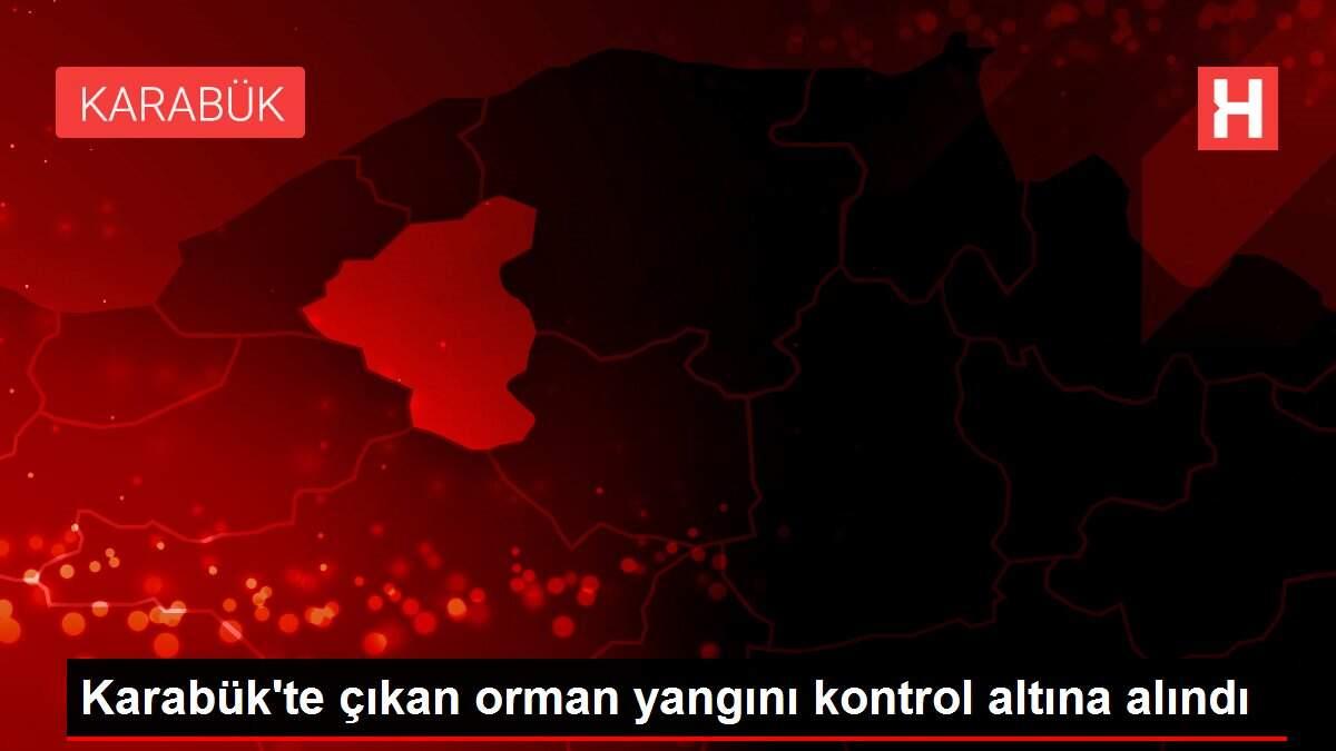 Son dakika haber! Karabük'te çıkan orman yangını kontrol altına alındı