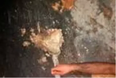 Tarihi mağara defineciler tarafından tahrip edildi Tarihi mağara defineciler tarafından tahrip edildi