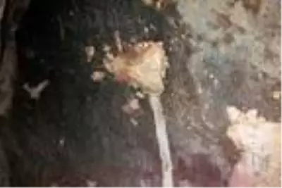 Tarihi mağara defineciler tarafından tahrip edildi Tarihi mağara defineciler tarafından tahrip edildi