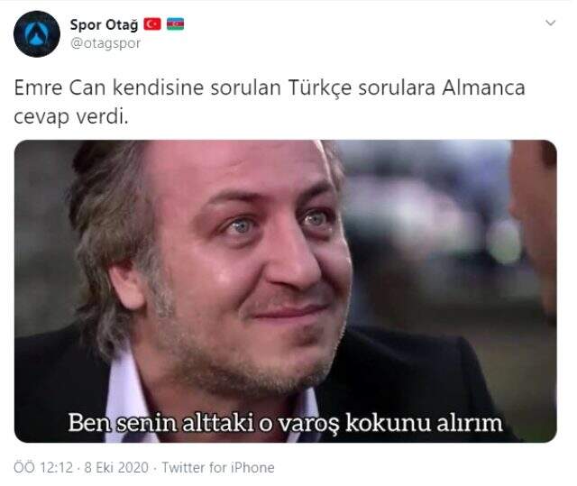 Türk asıllı Alman oyuncu Emre Can Türkçe konuşmadı, sert tepki gördü