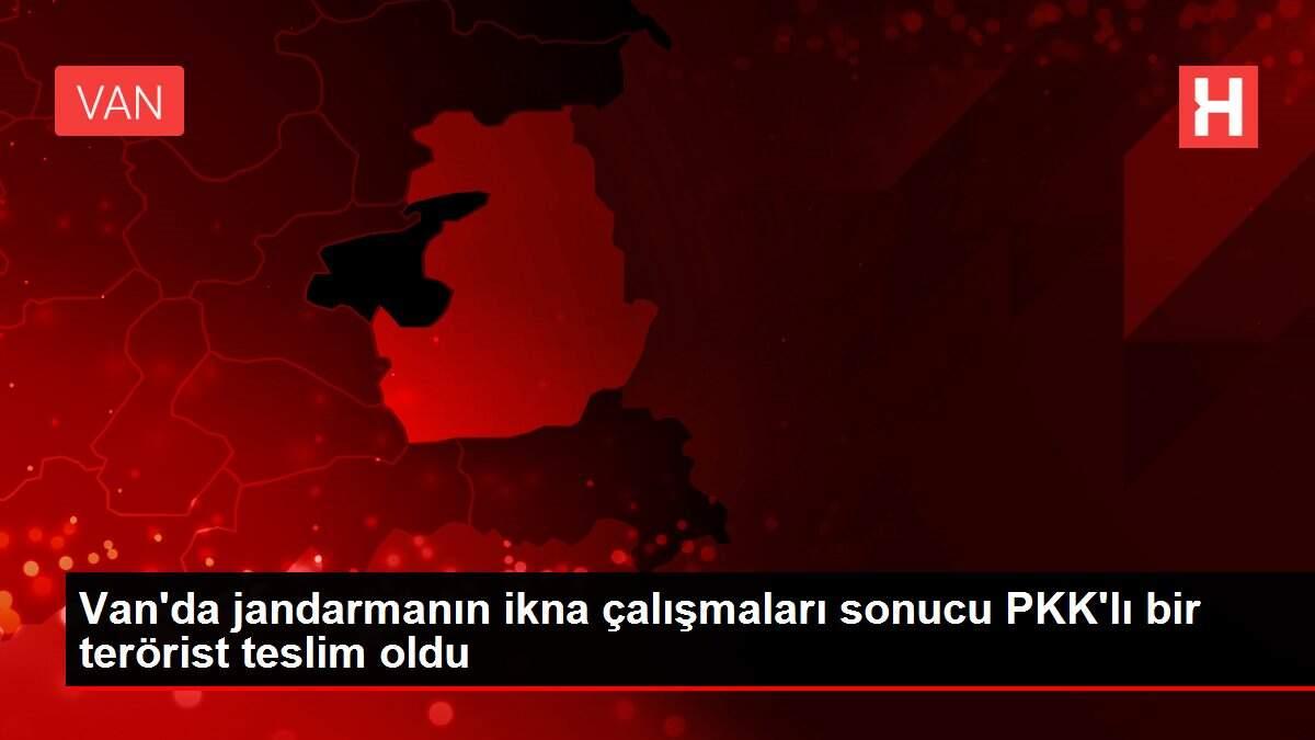 Son dakika haber... Van'da jandarmanın ikna çalışmaları sonucu PKK'lı bir terörist teslim oldu Son dakika haber... Van'da jandarmanın ikna çalışmaları sonucu PKK'lı bir terörist teslim oldu