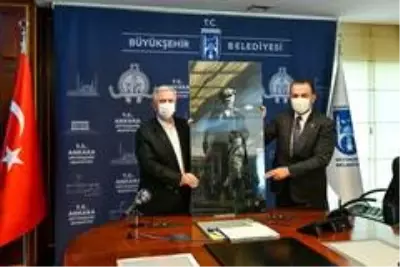 Ankara Kent Konseyi'nden Başkan Yavaş ve Belediye Meclis Grup Başkanvekillerine ziyaret Ankara Kent Konseyi'nden Başkan Yavaş ve Belediye Meclis Grup Başkanvekillerine ziyaret