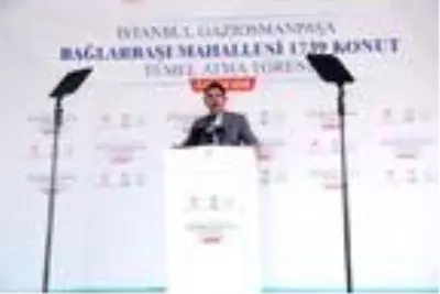 Son dakika haberi... BAKAN KURUM, GAZİOSMANPAŞA'DA 1739 KONUTUN TEMELİNİ ATTI Son dakika haberi... BAKAN KURUM, GAZİOSMANPAŞA'DA 1739 KONUTUN TEMELİNİ ATTI