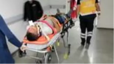 Otomobil şarampole devrildi: 2 yaralı Otomobil şarampole devrildi: 2 yaralı