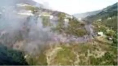 Trabzon?da 2 noktada orman yangını, ekipler müdahale ediyor Trabzon?da 2 noktada orman yangını, ekipler müdahale ediyor