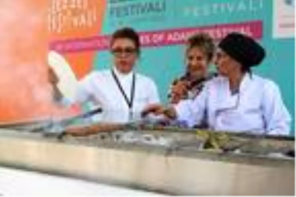 Adana Uluslararası Lezzet Festivali'nde 'Kadın şefler mangal başında'