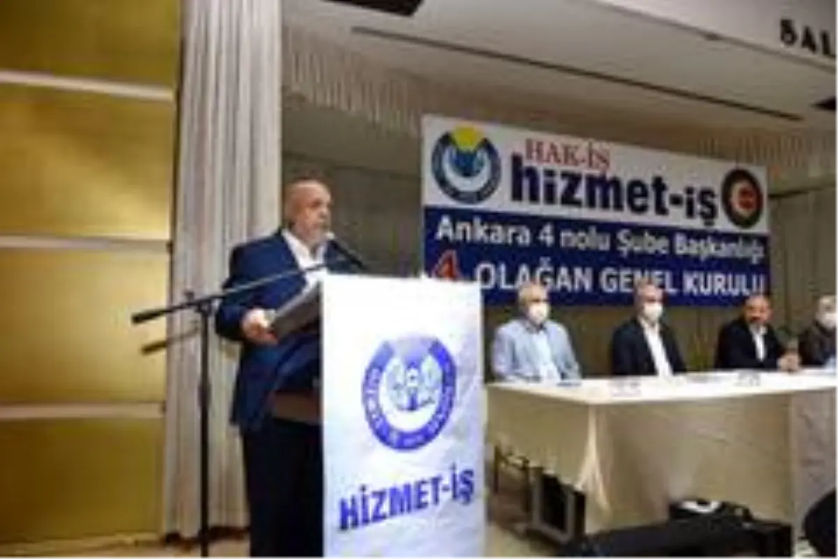 Hak-İş Genel Başkanı Arslan: 'Üyelerimizin kanun zoruyla bir başka sendikaya üyeliğe zorlanmasını...