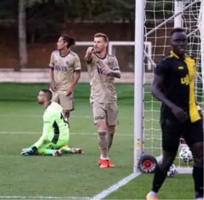 Fenerbahçe'den gollü prova Fenerbahçe'den gollü prova