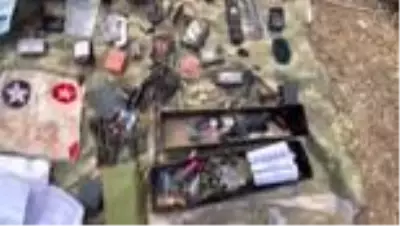 Irak'ın kuzeyinde terör örgütü PKK'ya ait silah ve mühimmat ele geçirildi Irak'ın kuzeyinde terör örgütü PKK'ya ait silah ve mühimmat ele geçirildi
