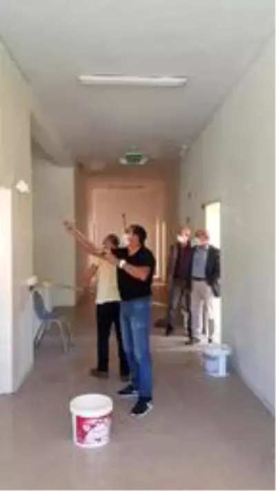 Şavşat'ta okullarda hazırlık Şavşat'ta okullarda hazırlık