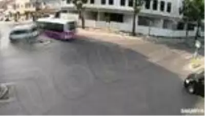Trafik Kazalari Mobese Kameralarinda Zonguldak