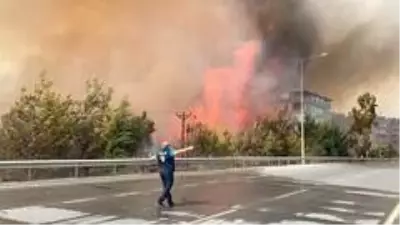 Yanan yer tekrar alevlendi, bir evde tüp patladı Yanan yer tekrar alevlendi, bir evde tüp patladı