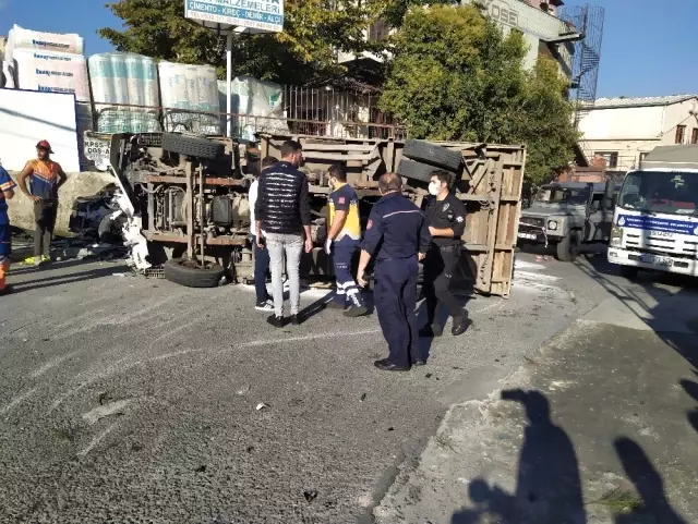 Gaziosmanpaşa'da kamyonet dehşeti: Gelin ve damat ölümden döndü