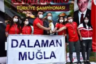 Kotalı Türkiye Rafting Şampiyonası tamamlandı Kotalı Türkiye Rafting Şampiyonası tamamlandı