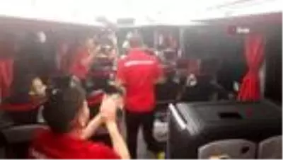 Sivasspor'da kupa coşkusu! Sivasspor'da kupa coşkusu!