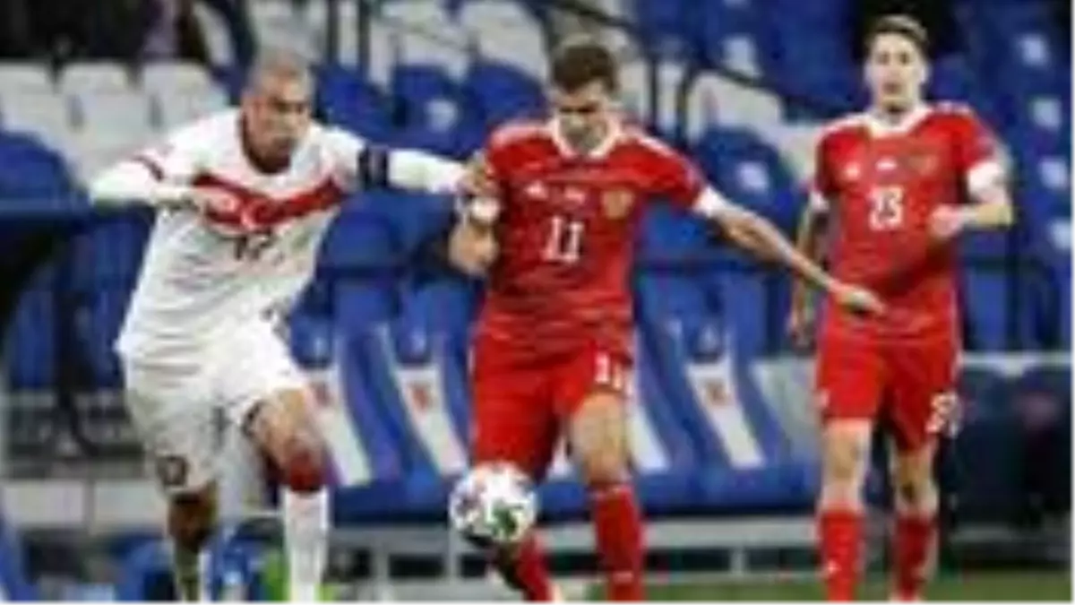 Son Dakika: Türkiye, deplasmanda Rusya ile 1-1 berabere kaldı