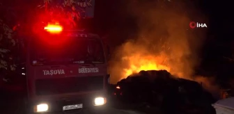 Son dakika haberi: Amasya'da ahır yangını: 16 büyükbaş hayvan telef oldu