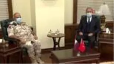 Bakan Akar, Katar Genelkurmay Başkanı Al-Ghanim'i kabul etti