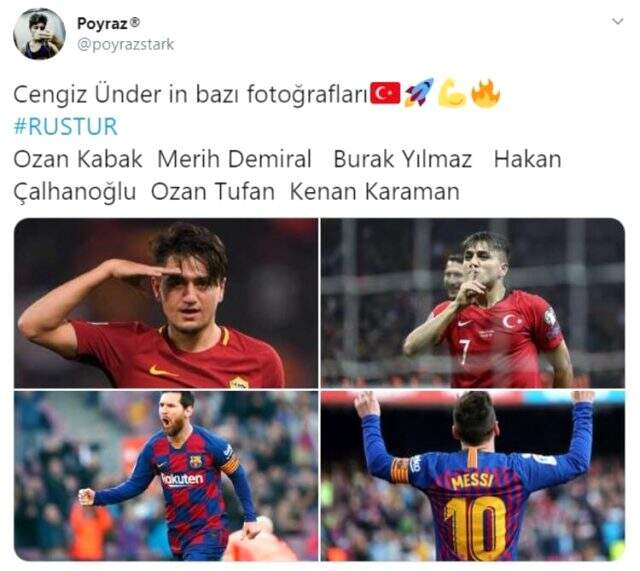 Cengiz Ünder'in 45 dakikalık performansı, taraftarları mest etti