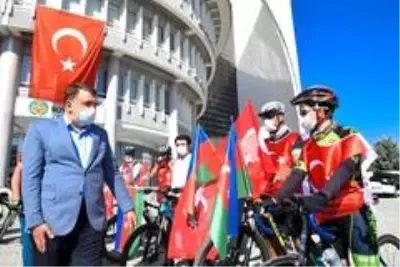 'İki Devlet Tek Millet' için pedal çevirdiler 'İki Devlet Tek Millet' için pedal çevirdiler
