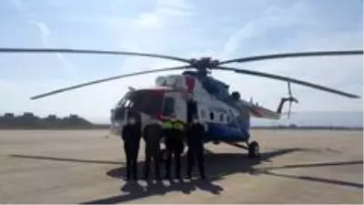 Jandarma hatalı sürücüleri havadan tespit etti Jandarma hatalı sürücüleri havadan tespit etti