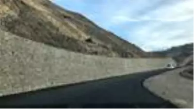 Karakurt HES Barajı nedeniyle bir süredir yapımı devam eden bağlantı yolunun büyük bölümü tamamlandı