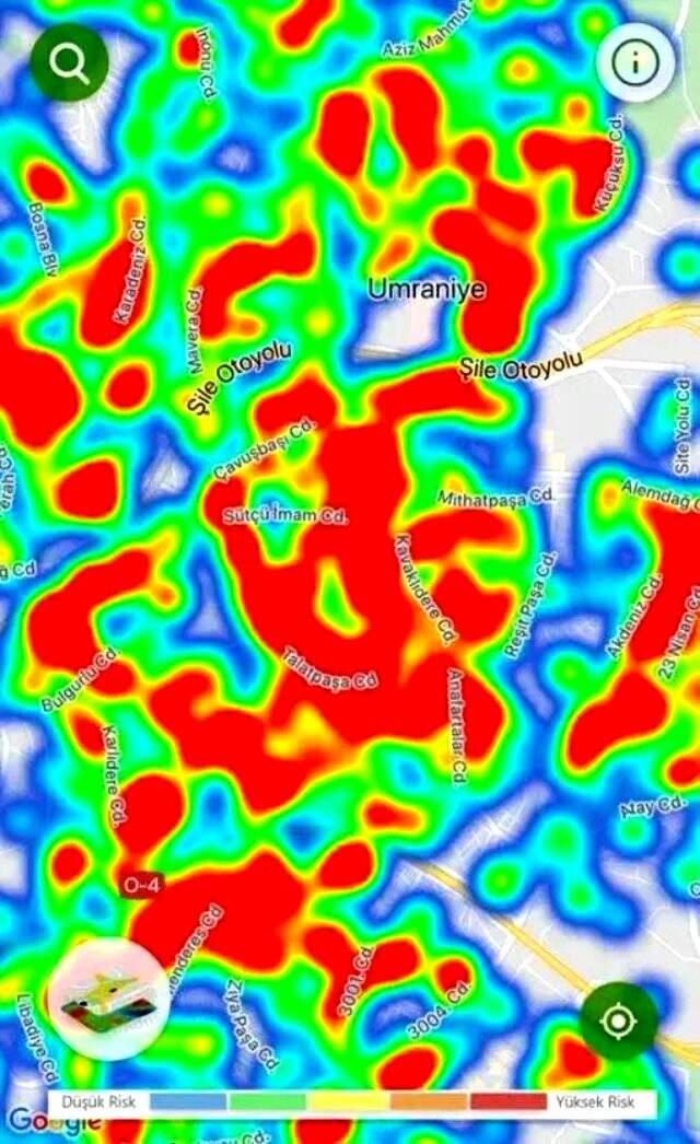 En tehlikeli ilçeler hangisi? İşte İstanbul'un koronavirüs yoğunluk haritası
