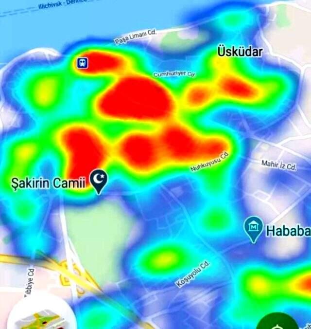 En tehlikeli ilçeler hangisi? İşte İstanbul'un koronavirüs yoğunluk haritası