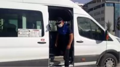 Ereğli'de okul servislerine denetim Ereğli'de okul servislerine denetim