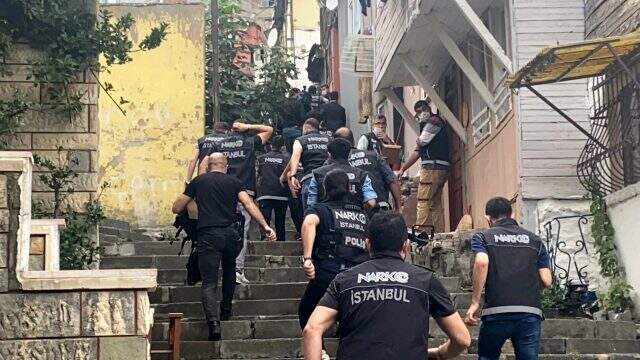 İstanbul'da özel harekat destekli dev narkotik operasyonu