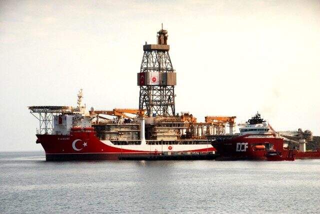 Kanuni Sondaj Gemisi Mersin'den demir aldı