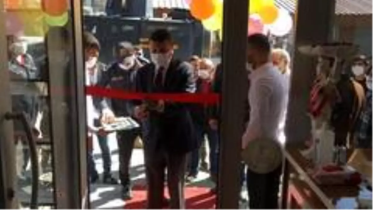 Çukurca'da iş yeri açılışı