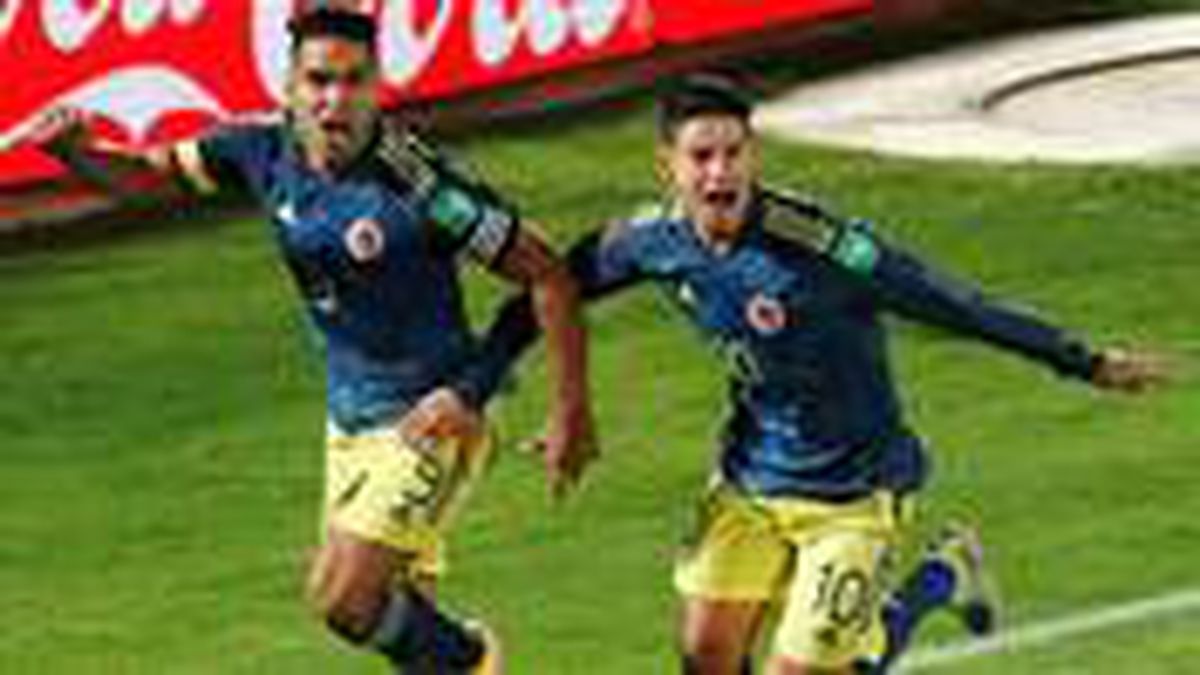 Falcao, 90+2'de attığı golle Kolombiya'yı yenilgiden kurtardı