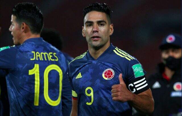 Falcao, 90+2'de attığı golle Kolombiya'yı yenilgiden kurtardı